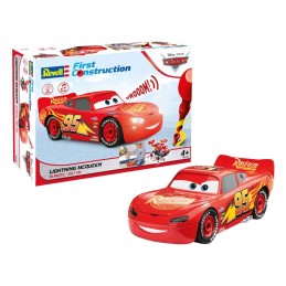 DISNEY CARS LIGHTNING MCQUEEN FIRST CONSTRUCTION SET MODEL KIT FIGURE REVELL