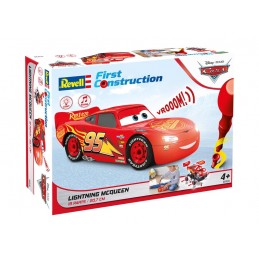 DISNEY CARS LIGHTNING MCQUEEN FIRST CONSTRUCTION SET MODEL KIT FIGURE REVELL