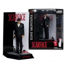 SCARFACE TONY MONTANA MOVIE MANIACS ACTION FIGURE MC FARLANE