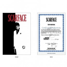 SCARFACE TONY MONTANA MOVIE MANIACS ACTION FIGURE MC FARLANE