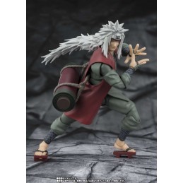 NARUTO SHIPPUDEN JIRAIYA HIDDEN LEAF HEROIC SAGE MODE S.H. FIGUARTS ACTION FIGURE BANDAI