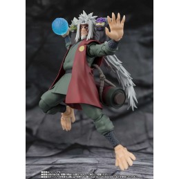 NARUTO SHIPPUDEN JIRAIYA HIDDEN LEAF HEROIC SAGE MODE S.H. FIGUARTS ACTION FIGURE BANDAI