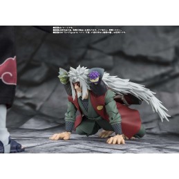 NARUTO SHIPPUDEN JIRAIYA HIDDEN LEAF HEROIC SAGE MODE S.H. FIGUARTS ACTION FIGURE BANDAI