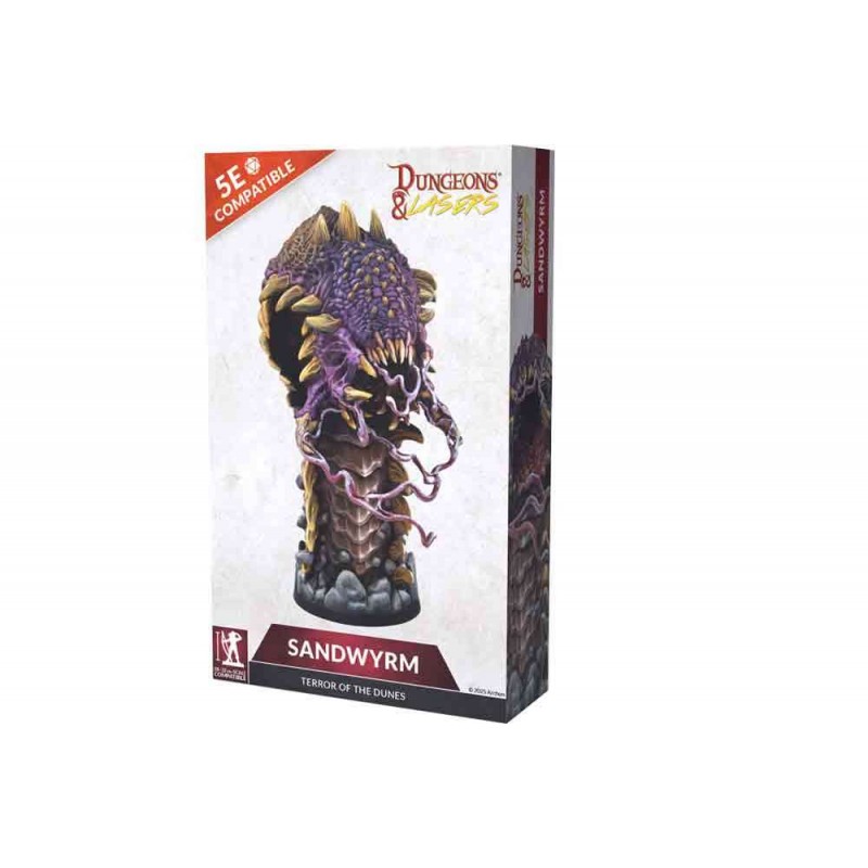 ARCHON STUDIO DUNGEONS AND LASERS SANDWYRM MINIATURE FIGURE