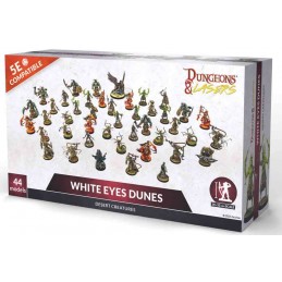 ARCHON STUDIO DUNGEONS AND LASERS WHITE EYES DUNES 44X MODELS MINIATURES FIGURES