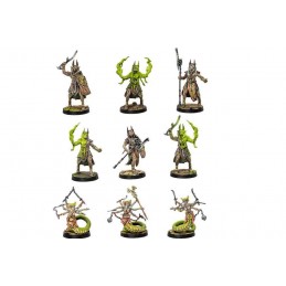 ARCHON STUDIO DUNGEONS AND LASERS WHITE EYES DUNES 44X MODELS MINIATURES FIGURES