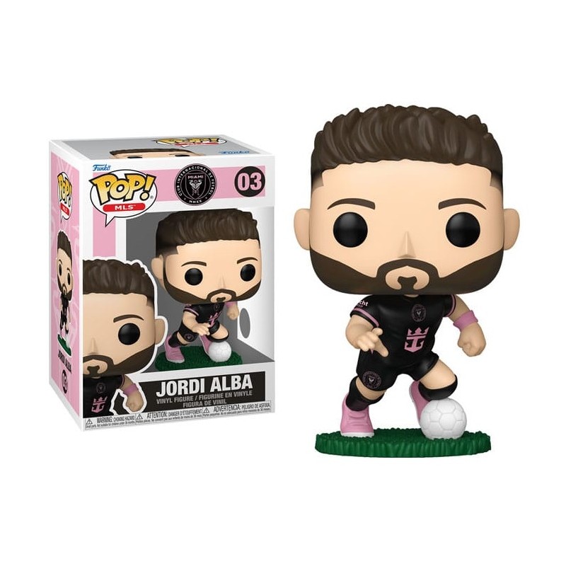 FUNKO FUNKO POP! JORDI ALBA MLS INTER MIAMI PVC BOBBLE HEAD FIGURE