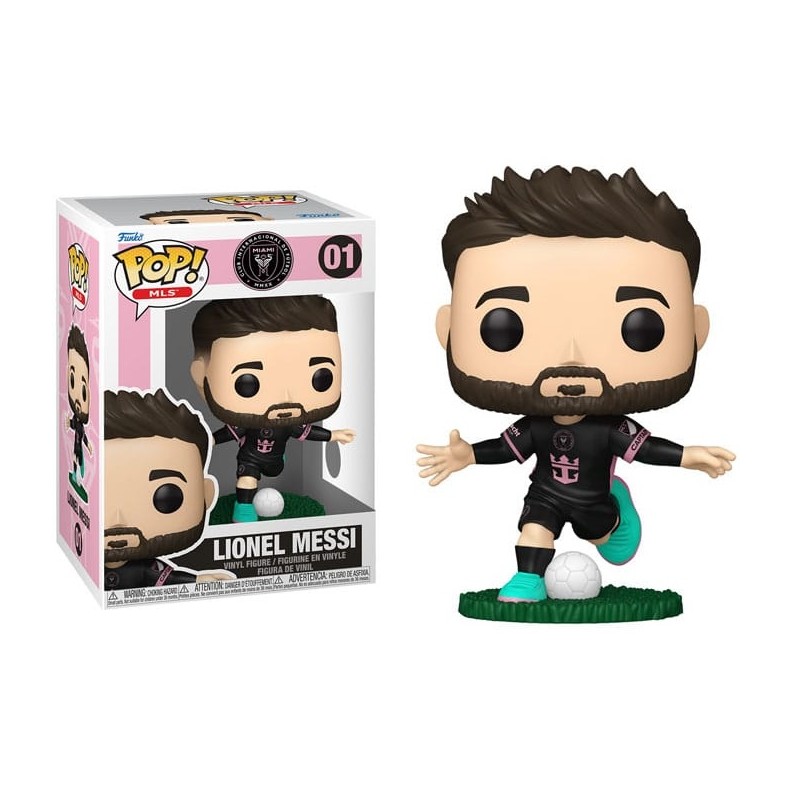 FUNKO FUNKO POP! LIONEL MESSI MLS INTER MIAMI PVC BOBBLE HEAD FIGURE