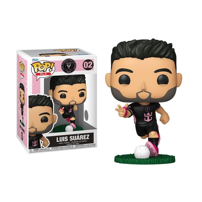 FUNKO FUNKO POP! LUIS SUAREZ MLS INTER MIAMI PVC BOBBLE HEAD FIGURE