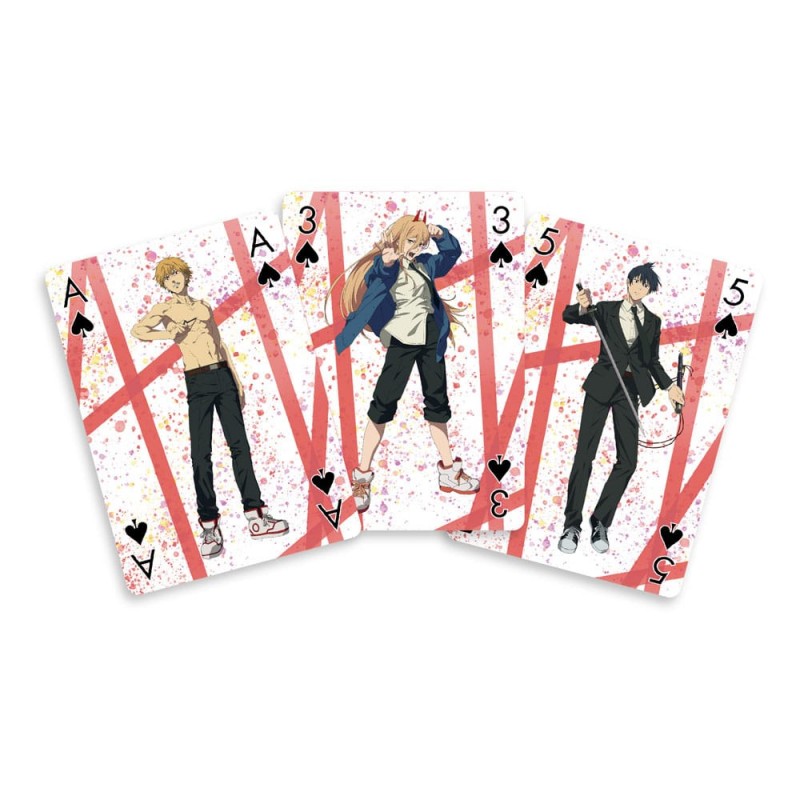 CHAINSAW MAN POKER PLAYING CARDS MAZZO CARTE DA GIOCO SAKAMI MERCHANDISE