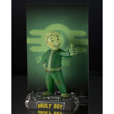 FALLOUT MOVIE MANIACS VAULT BOY GLOW IN THE DARK EDITION ACTION FIGURE