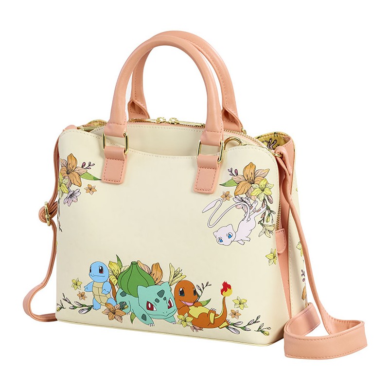 POKEMON STARTERS FLOREAL BORSA A TRACOLLA LOUNGEFLY