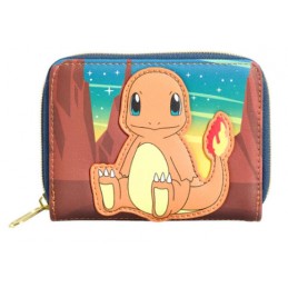 POKEMON CHARMANDER ZIP WALLET PORTAFOGLIO LOUNGEFLY