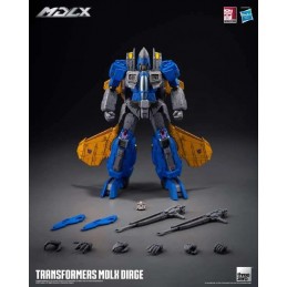 THREEZERO TRANSFORMERS MDLX DIRGE 20CM ACTION FIGURE