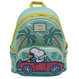 LOUNGEFLY PEANUTS SNOOPY ROAD TRIP MINI BACKPACK