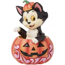 ENESCO PINOCCHIO FIGARO IN JACK-O-LANTERN STATUE FIGURE