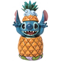 ENESCO DISNEY STITCH PINEAPPLE STATUE FIGURE