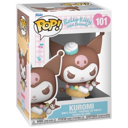 FUNKO FUNKO POP! HELLO KITTY AND FRIENDS 101 KUROMI BOBBLE HEAD KNOCKER FIGURE