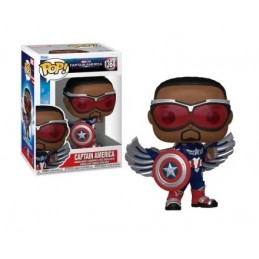 FUNKO FUNKO POP! MARVEL CAPTAIN AMERICA BRAVE NEW WORLD BOBBLE HEAD KNOCKER FIGURE