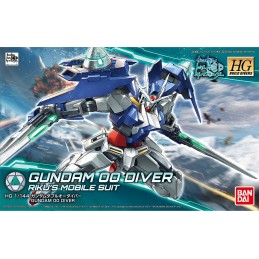 BANDAI HIGH GRADE HGBD GUNDAM 00 DIVER RIKU 1/144 MODEL KIT