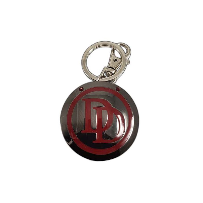 SEMIC MARVEL DAREDEVIL LOGO METAL KEYCHAIN SEMIC MARVEL DAREDEVIL LOGO METAL KEYCHAIN