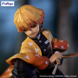 DEMON SLAYER ZENITSU AGATSUMA NOODLE STOPPER FIGURE STATUA FURYU