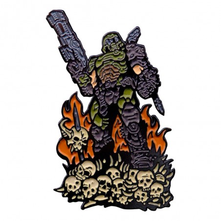 DOOM ETERNAL DOOM SLAYER ENAMEL PIN BADGE LIMITED EDITION