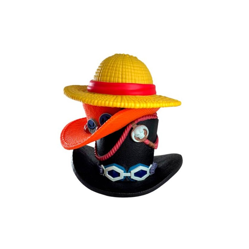 PLASTOY ONE PIECE STACK OF HATS COIN BANK PLASTOY ONE PIECE STACK OF HATS COIN BANK