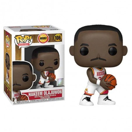 FUNKO POP! NBA HAKEEM OLAJUWON ROCKETS BOBBLE HEAD FIGURE