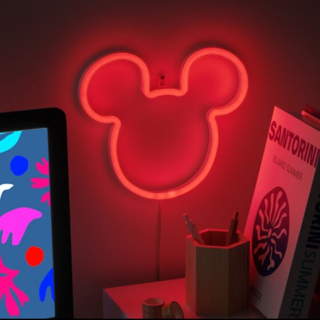 DISNEY MICKEY MOUSE NEON LED WALL LIGHT