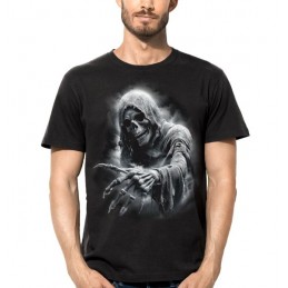 MAGLIA T SHIRT DARK EMBER SCHELETRO