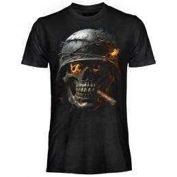T SHIRT DARK EMBER SOLDIER SKULL