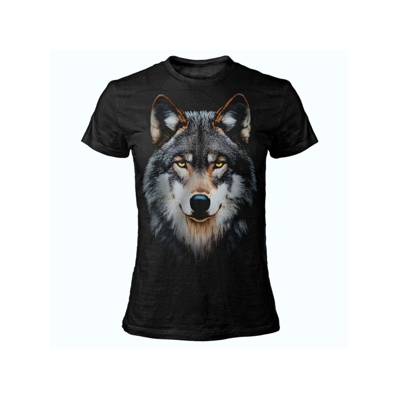 MAGLIA T SHIRT DONNA DARK EMBER LUPO TESTA MAGLIA T SHIRT DONNA DARK EMBER LUPO TESTA