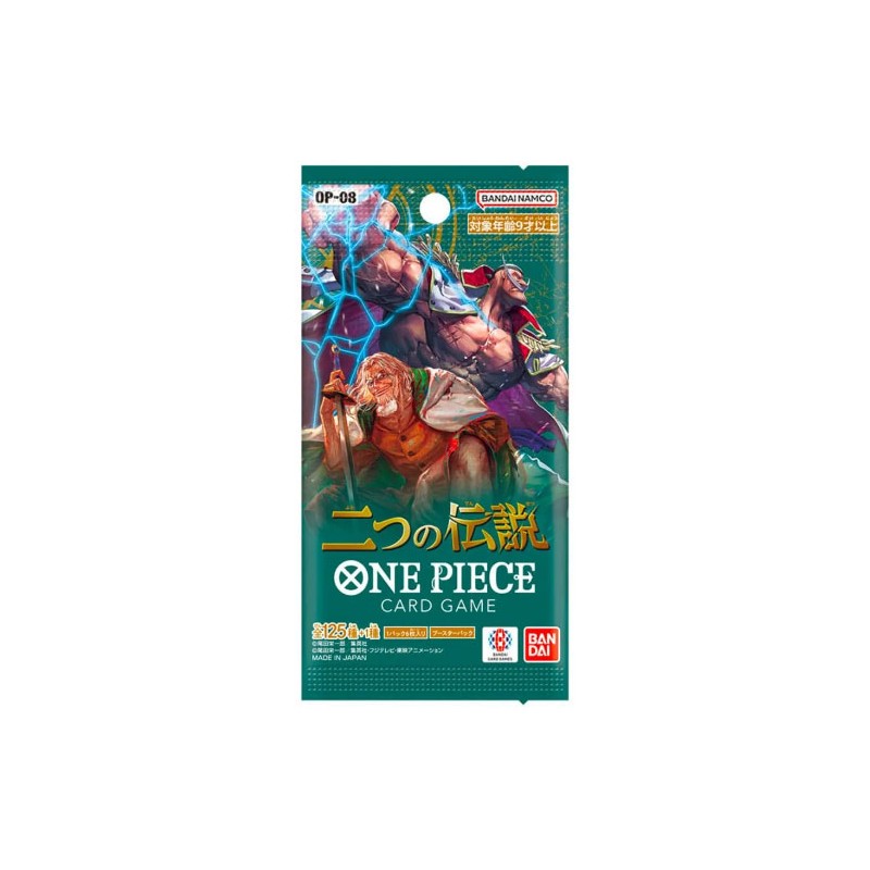 BANDAI ONE PIECE OP-08 TWO LEGENDS PACK ENGLISH VERSION BANDAI ONE PIECE OP-08 TWO LEGENDS PACK ENGLISH VERSION