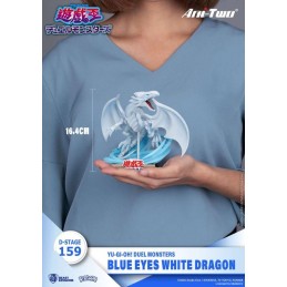 D-STAGE YU-GI-OH BLUE EYES WHITE DRAGON STATUA FIGURE DIORAMA BEAST KINGDOM
