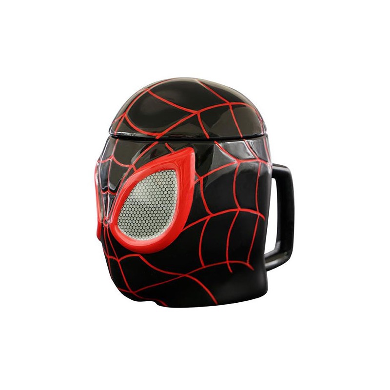 MARVEL SPIDER-MAN MILES MORALES 3D MUG TAZZA IN CERAMICA ABYSTYLE MARVEL SPIDER-MAN MILES MORALES 3D MUG TAZZA IN CERAMICA ABYSTYLE