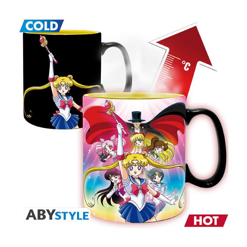 SAILOR MOON MAGIC MUG TAZZA CAMBIACOLORE ABYSTYLE SAILOR MOON MAGIC MUG TAZZA CAMBIACOLORE ABYSTYLE