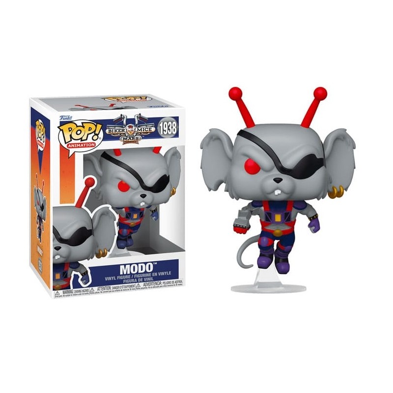 FUNKO FUNKO POP! ANIMATION BIKER MICE FROM MARS MODO BOBBLE HEAD FIGURE FUNKO FUNKO POP! ANIMATION BIKER MICE FROM MARS MODO BOBBLE HEAD FIGURE