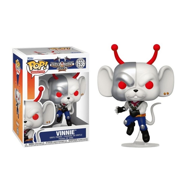 FUNKO POP! BIKER MICE FROM MARS VINNIE (TURBO) BOBBLE HEAD FIGURE FUNKO FUNKO POP! BIKER MICE FROM MARS VINNIE (TURBO) BOBBLE HEAD FIGURE FUNKO