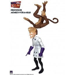 EARTHWORM JIM PROFESSOR MONKEY-FOR-A-HEAD 28CM ACTION FIGURE PREMIUM DNA TOYS