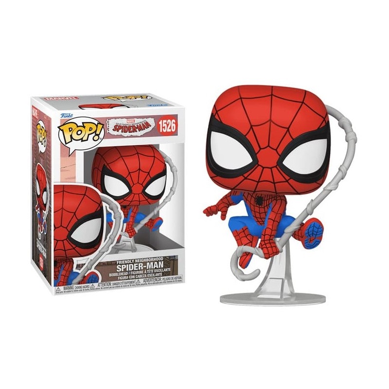 FUNKO POP! FRIENDLY NEIGHBORHOOD OF SPIDER-MAN BOBBLE HEAD FIGURE FUNKO FUNKO POP! FRIENDLY NEIGHBORHOOD OF SPIDER-MAN BOBBLE HEAD FIGURE FUNKO
