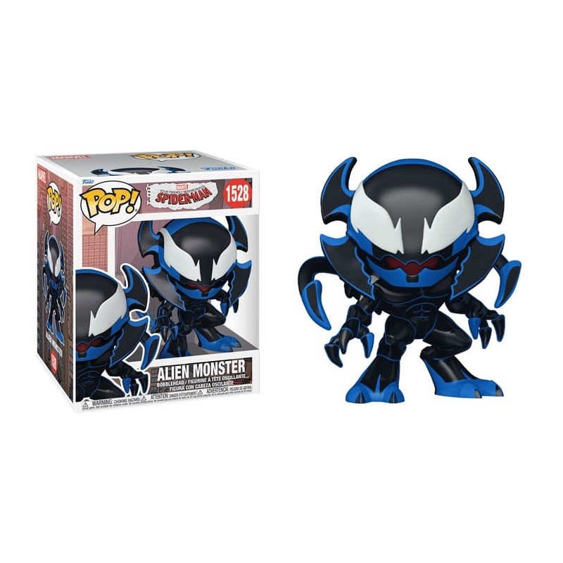 FUNKO POP! SUPER SIZED FRIENDLY NEIGHBORHOOD OF SPIDER-MAN ALIEN MONSTER BOBBLE HEAD FIGURE FUNKO FUNKO POP! SUPER SIZED FRIENDLY NEIGHBORHOOD OF SPIDER-MAN ALIEN MONSTER BOBBLE HEAD FIGURE FUNKO