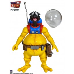 EARTHWORM JIM PSY-CROW WAVE 1 ACTION FIGURE PREMIUM DNA TOYS