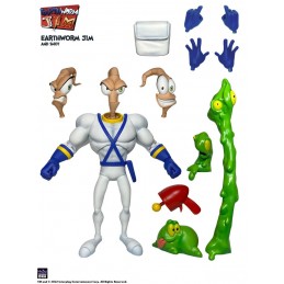 PREMIUM DNA TOYS EARTHWORM JIM AND SNOT WAVE 1 ACTION FIGURE