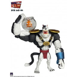 EARTHWORM JIM BOB THE KILLER GOLDFISH AND FOUR WAVE 1 ACTION FIGURE PREMIUM DNA TOYS