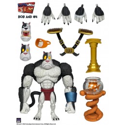EARTHWORM JIM BOB THE KILLER GOLDFISH AND FOUR WAVE 1 ACTION FIGURE PREMIUM DNA TOYS