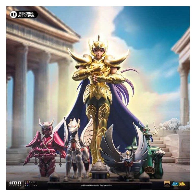 SAINT SEIYA ARIES MU ART SCALE DELUXE 1/10 STATUA FIGURE IRON STUDIOS SAINT SEIYA ARIES MU ART SCALE DELUXE 1/10 STATUA FIGURE IRON STUDIOS