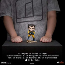 DEADPOOL & WOLVERINE UNMASKED WOLVERINE MINICO FIGURE STATUA IRON STUDIOS