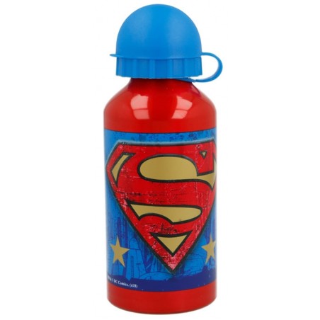 SUPERMAN BORRACCIA BOTTIGLIA METALLO 400ML