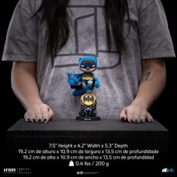 BATMAN ON BAT-SIGNAL MINICO FIGURE STATUA IRON STUDIOS